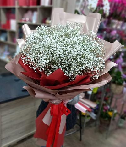 Букет цветов из: Гипсофила в Лесозаводске