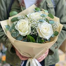 Букет цветов из:  Розы в Лесозаводске