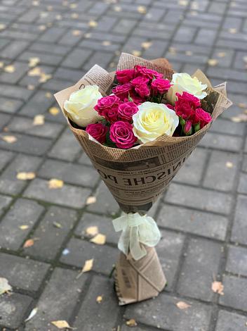 Букет цветов из: Розы в Лесозаводске